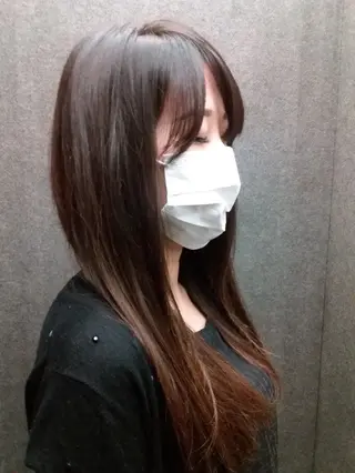 ロング LE'CIEL所属・前田 あきひろのヘアスタイル