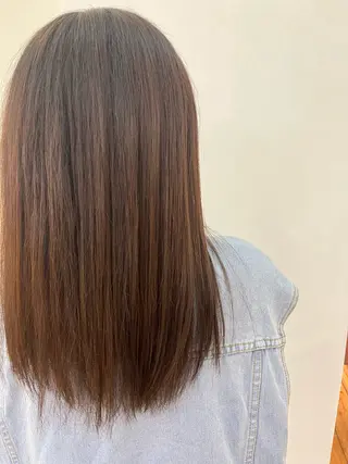 ロング カラー カット/パーマモデル 募集🩵　yukaのヘアスタイル