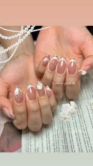 ネイル mofie🤍ユミ/ 恵比寿/パラジェルのネイルデザイン