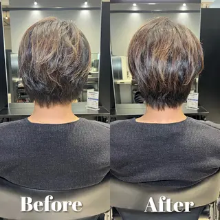 ミディアム パーマ メンズ kimika🥑 メンズ/髪質改善のヘアスタイル