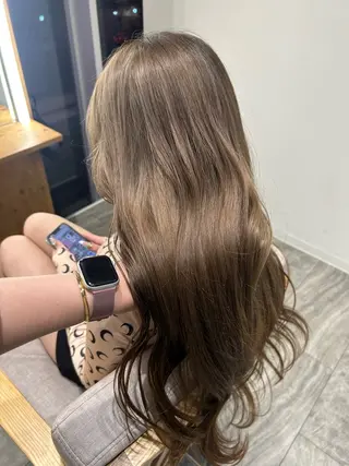 ロング カラー ayane🎀／ レイヤーカット💫のヘアスタイル