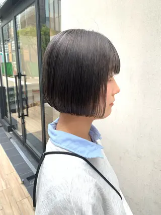 ショート カラー ヘアアレンジ yuka .のヘアスタイル