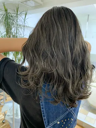 ロング カラー Reb_keiji 👑小倉圭司のヘアスタイル