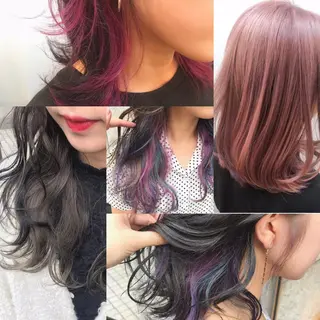 カラー タカ ユキのヘアスタイル