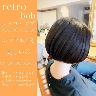 ショート 髪質改善ストレート Lyricのヘアスタイル