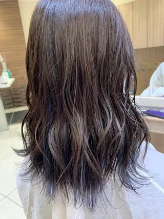 セミロング カラー CUT STUDIO 141所属・渡部 恭子のヘアスタイル