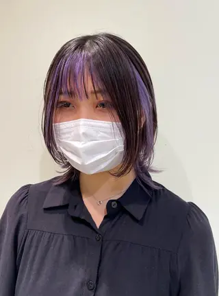 カラー ダブルカラー ブリーチ/kaitoのヘアスタイル