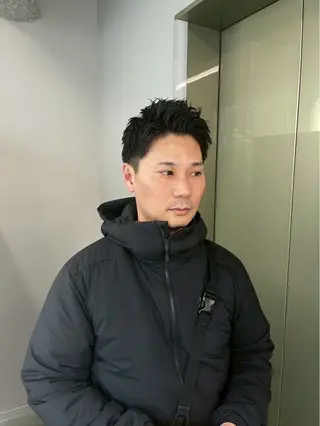 ショート パーマ メンズ 坂本響 メンズカット/パーマのヘアスタイル