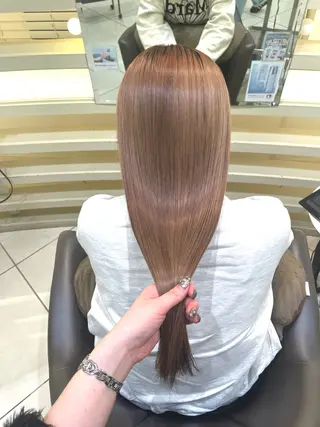 縮毛矯正/艶髪/ チホリのヘアスタイル