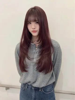 カラー 艶髪カラー特化🧁 RIOのヘアスタイル