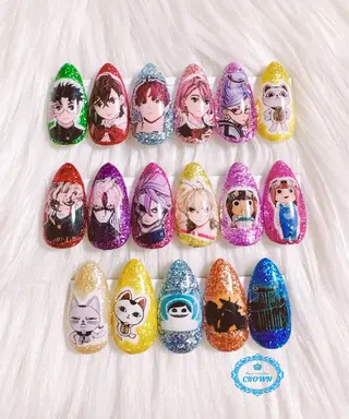 ネイル CROWN プライベートサロンのネイルデザイン