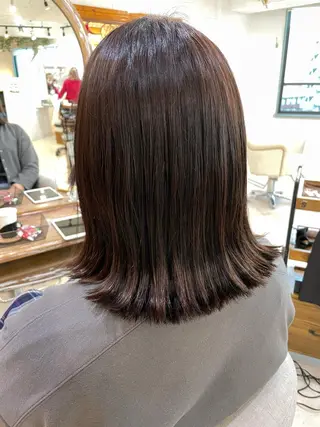 セミロング カラー あしかが ゆいとのヘアスタイル