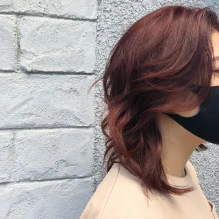 ミディアム カラー 🌐👽フクイ キララ🌎💎のヘアスタイル