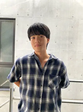 ショート メンズ おしゃれパーマ メンズ特化/みーまんのヘアスタイル