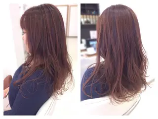 ロング カラー いけだ ゆうのヘアスタイル