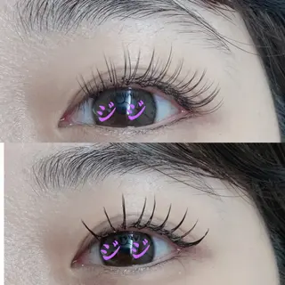 マツエク・マツパ 🎱🌸ジ ジ🌸🎱のマツエク・マツパデザイン