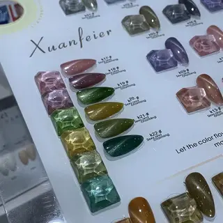 ネイル Ru na🍳のネイルデザイン