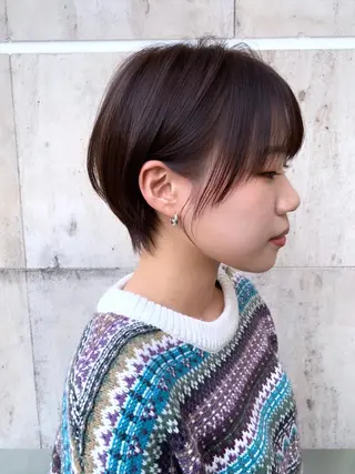 ショート カラー 宮崎/美髪カラー &髪質改善のヘアスタイル