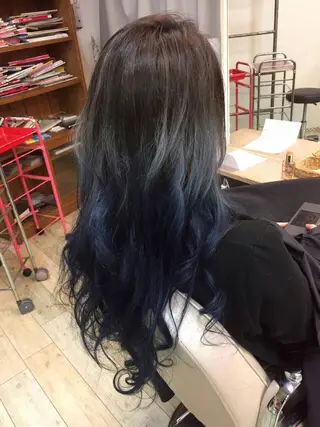 ロング 平尾 拓也のヘアスタイル