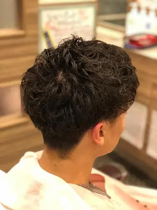 ショート メンズ 銀座マツナガ所属・立野 椋大のヘアスタイル