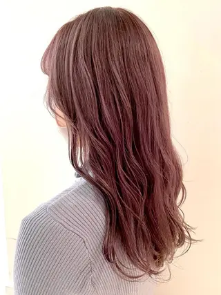 ロング ☀️コミヤマミユ☀️ /パーマ/ハイトーンのヘアスタイル