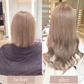 ロング カラー エクステ　ユノキ リョウタのヘアスタイル