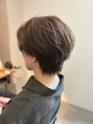 カラー MEN’S SALON Cyf 千葉所属・フェザーパーマ/ 韓国/橋本修杜のヘアスタイル