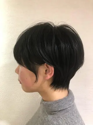 ショート 似合わせ/小顔カット 🔷山方直也のヘアスタイル