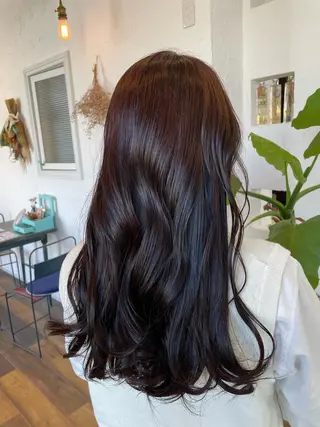 ロング カラー 🌸小掛🌸 豊橋外国人風カラーのヘアスタイル