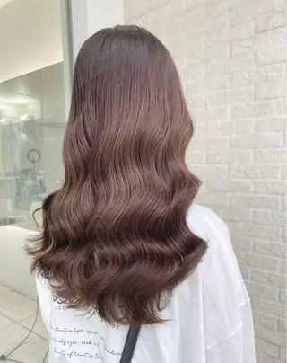 ロング 透明感カラー🫧縮毛 矯正🪽izumiのヘアスタイル