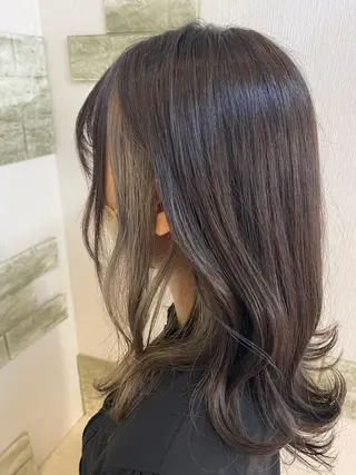 ミディアム カラー ️🫧押上️🫧はな 🫧うる艶パーマのヘアスタイル