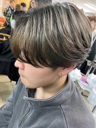 カラー メンズ メンズ限定そらパーマ カラーモデル募集🍯のヘアスタイル