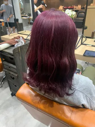 ミディアム ACT仙台店所属・lena🎀 透明感カラー/韓国風のヘアスタイル