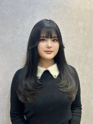 ロング カラー 🩷韓国ヘア/ミディ アム🩷Maikaのヘアスタイル