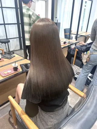 ロング カラー 韓国×髪質改善カラー 💎hinaのヘアスタイル