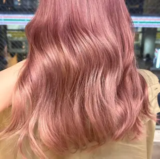 ロング ぱつっとボブ/Wカラ ー/ことこ🍒のヘアスタイル