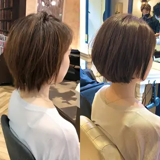 ショート カラー ❤️ショートの達人 ❤️成田一輝のヘアスタイル