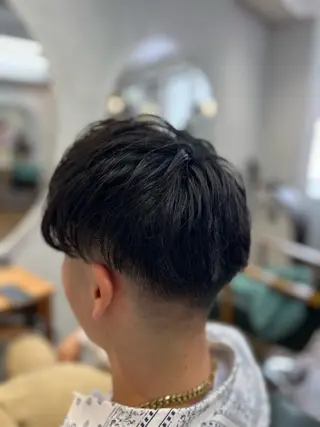 ショート メンズ 髪質改善/縮毛矯正/ 超高濃度水素ケアのヘアスタイル