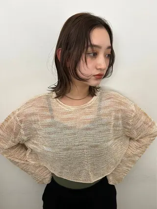 ミディアム clips hair salon  2nd floor所属・Sana 🦢のヘアスタイル