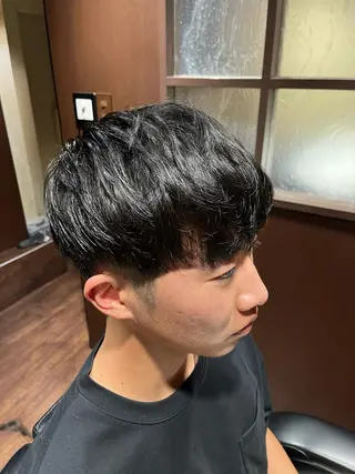 ミディアム メンズ ⚡️メンズ特化⚡️ 倉林 隼大のヘアスタイル