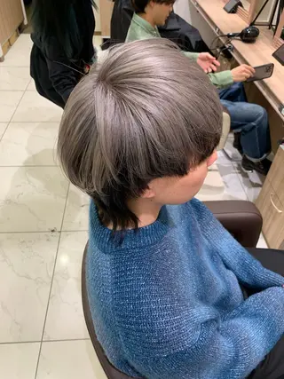 カラー メンズ 🌱脱白髪染め特化 🌱岡田将英のヘアスタイル