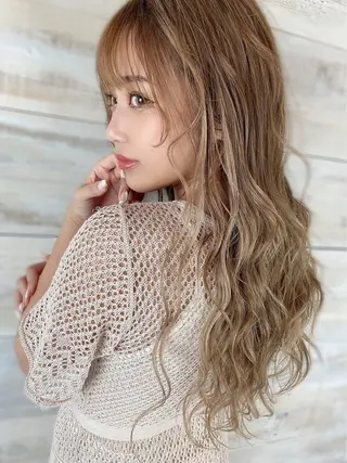 ロング 大橋 ころあのヘアスタイル