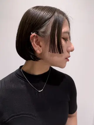 ミディアム stair:case所属・💜艶髪カラー💜 🎶富川美希🎶のヘアスタイル