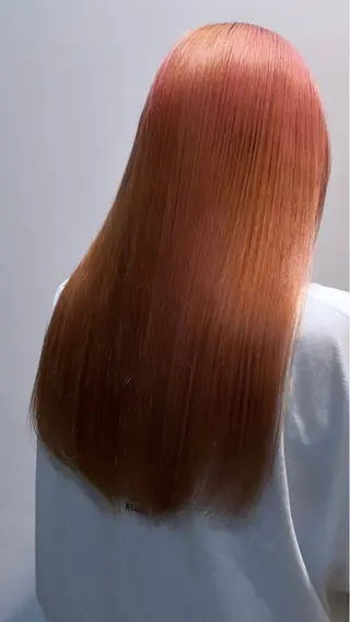 ロング ダン/メンズ/ 顔周り×透明感カラーのヘアスタイル