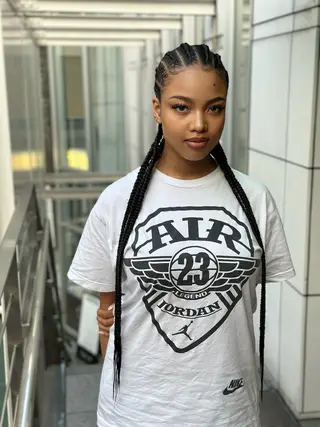 ミディアム カラー パーマ メンズ キッズ BRAIDS💎愛子 大人ハイライト💎のヘアスタイル