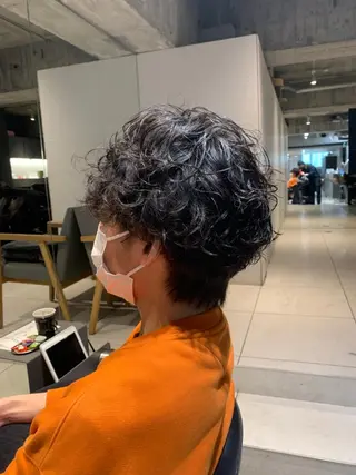 パーマ メンズ director tatsukiのヘアスタイル