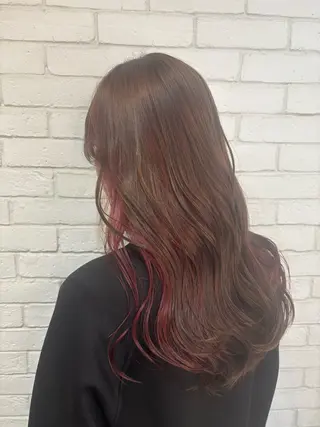 ロング カラー suzuki yukoのヘアスタイル