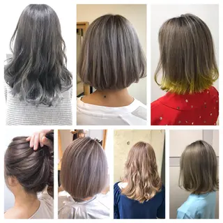 ミディアム カラー ere hair salonのヘアスタイル
