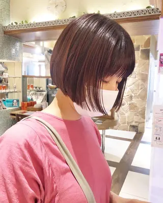 ショート カラー 【ディレクター 🧸🤍田澤 唯那】のヘアスタイル