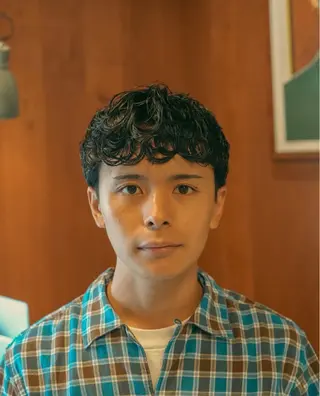 パーマ メンズ メンズカット 立川湧揮のヘアスタイル